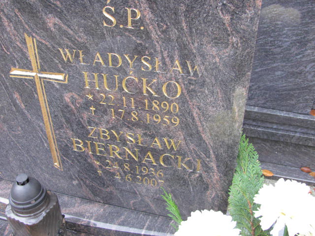 Władysław HUĆKO 1890 Słupsk - Grobonet - Wyszukiwarka osób pochowanych