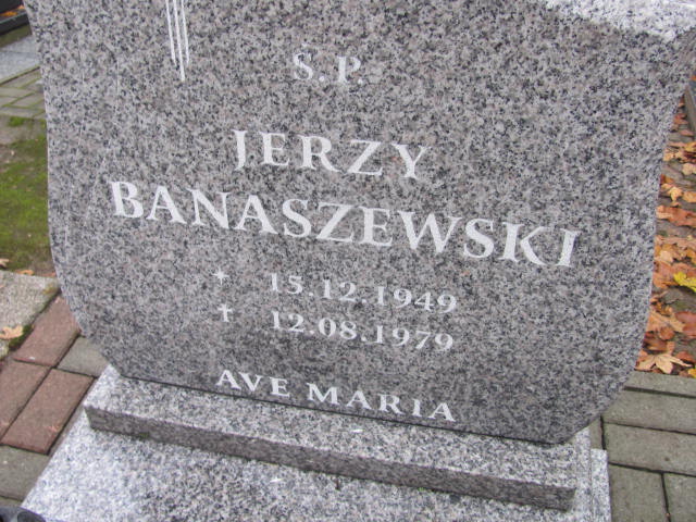 Jerzy BANASZEWSKI 1949 Słupsk - Grobonet - Wyszukiwarka osób pochowanych