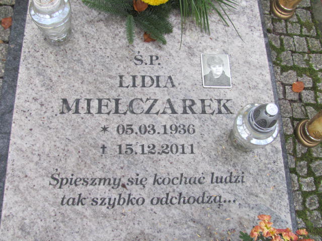 Lidia MIELCZAREK 1936 Słupsk - Grobonet - Wyszukiwarka osób pochowanych