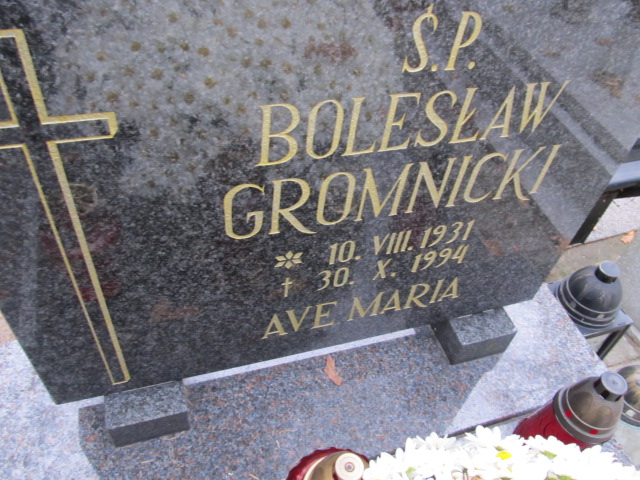 Bolesław Gromnicki 1931 Słupsk - Grobonet - Wyszukiwarka osób pochowanych