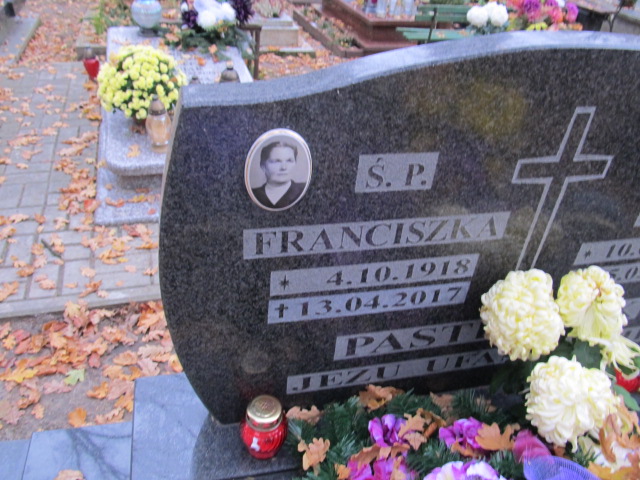 Franciszka PASTERNAK 1918 Słupsk - Grobonet - Wyszukiwarka osób pochowanych