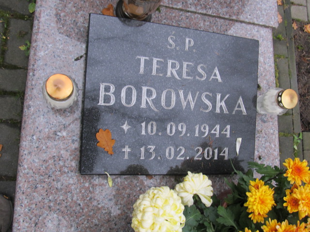 Maria BOROWSKA 1912 Słupsk - Grobonet - Wyszukiwarka osób pochowanych