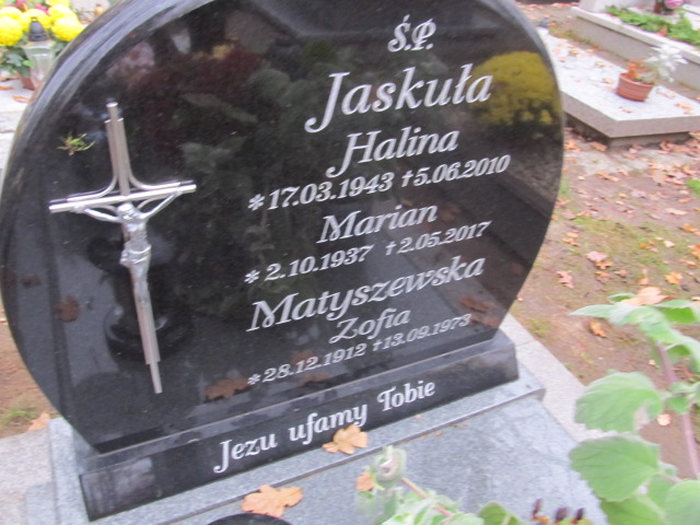 Marian JASKUŁA 1937 Słupsk - Grobonet - Wyszukiwarka osób pochowanych