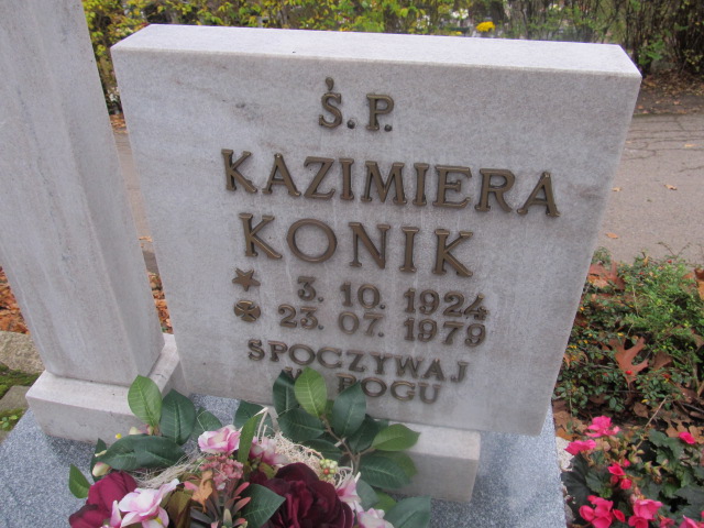 Kazimiera KONIK 1924 Słupsk - Grobonet - Wyszukiwarka osób pochowanych