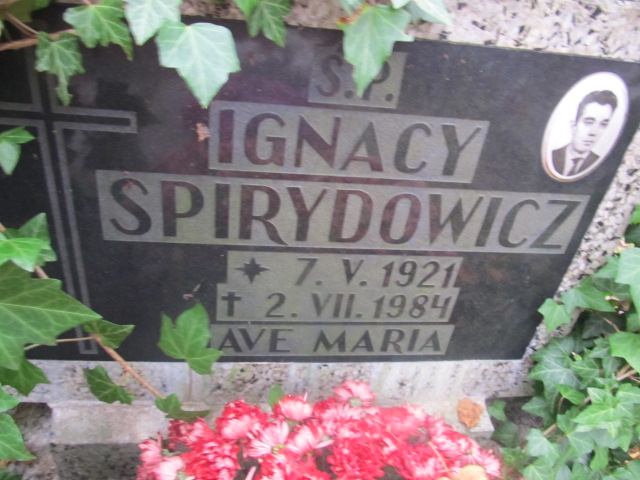 Ignacy SPIRYDOWICZ 1921 Słupsk - Grobonet - Wyszukiwarka osób pochowanych