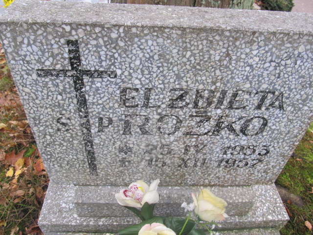 Elżbieta ROŻKO 1955 Słupsk - Grobonet - Wyszukiwarka osób pochowanych