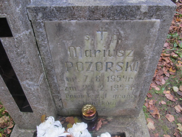 Mariusz POZORSKI 1954 Słupsk - Grobonet - Wyszukiwarka osób pochowanych