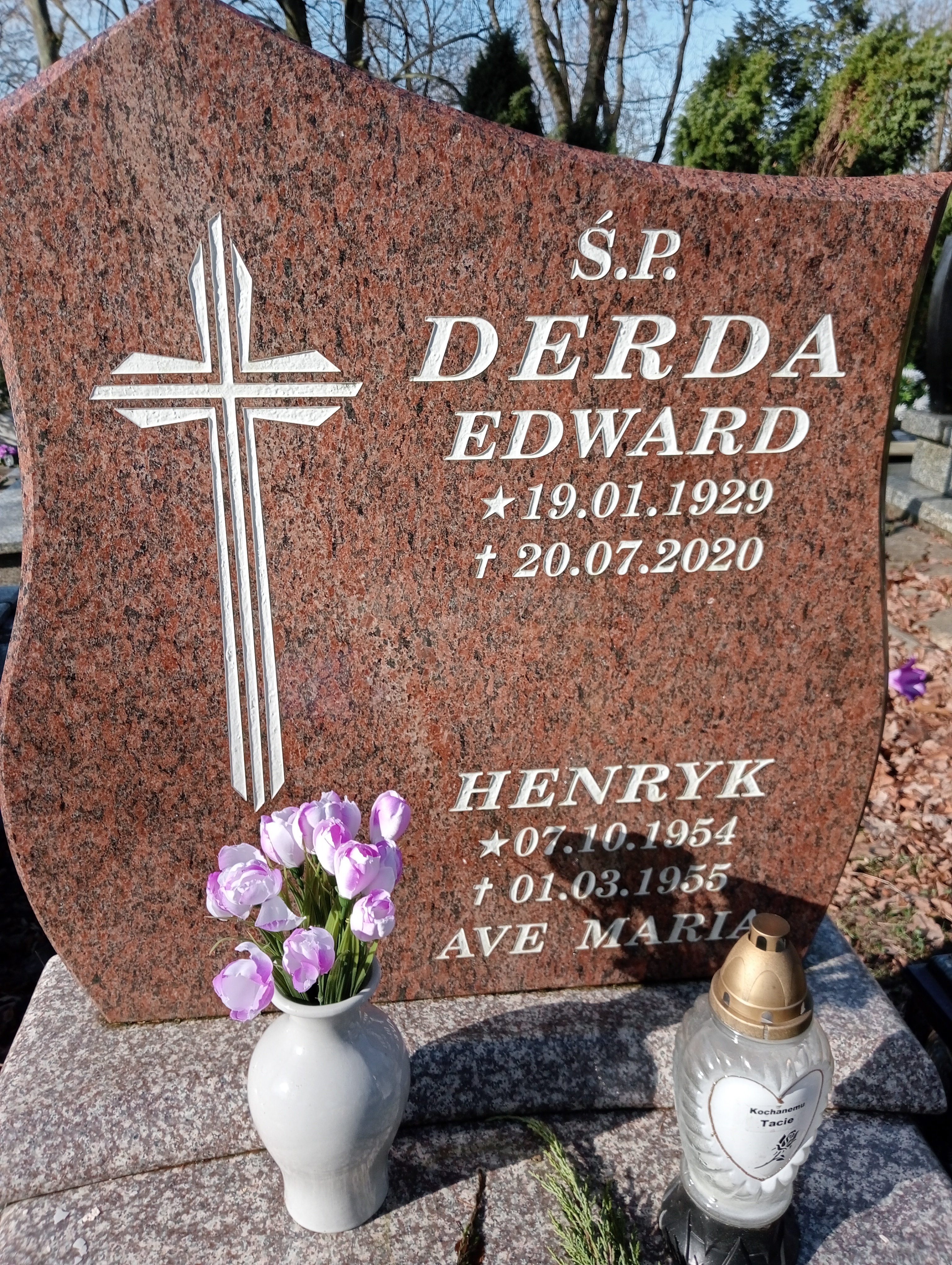 Henryk DERDA 1954 Słupsk - Grobonet - Wyszukiwarka osób pochowanych