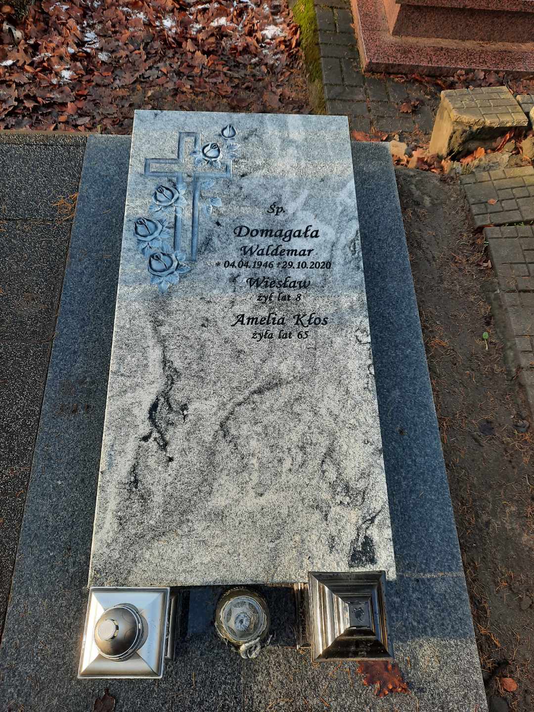 Wiesław DOMAGAŁA 1948 Słupsk - Grobonet - Wyszukiwarka osób pochowanych