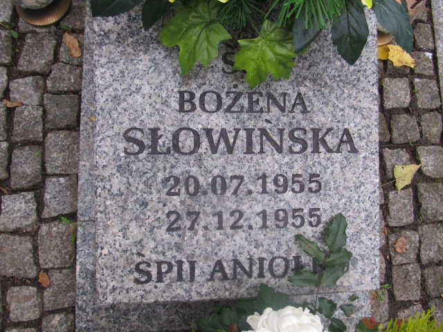 Bożena SŁOWIŃSKA 1955 Słupsk - Grobonet - Wyszukiwarka osób pochowanych