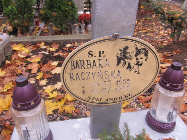 Barbara RACZYŃSKA 1955 Słupsk - Grobonet - Wyszukiwarka osób pochowanych