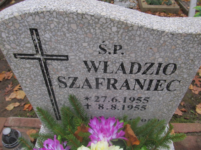 Władysław SZAFRANIEC 1955 Słupsk - Grobonet - Wyszukiwarka osób pochowanych