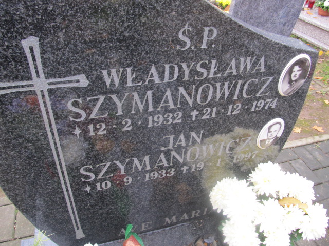 Władysława Szymanowicz 1932 Słupsk - Grobonet - Wyszukiwarka osób pochowanych