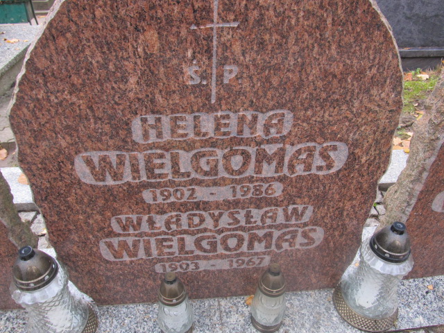 Helena WIELGOMAS 1902 Słupsk - Grobonet - Wyszukiwarka osób pochowanych