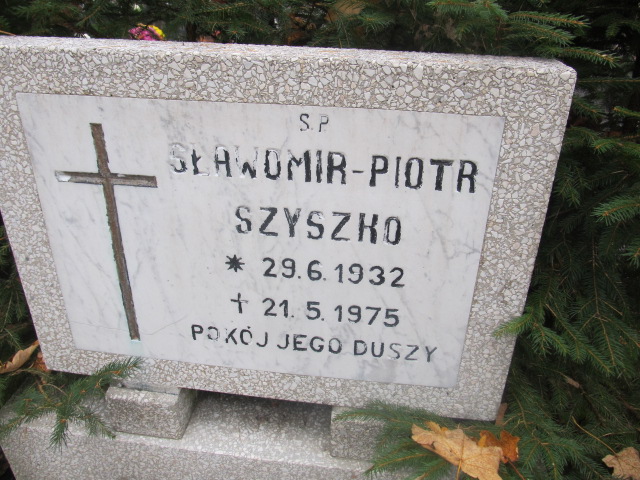 Sławomir SZYSZKO 1932 Słupsk - Grobonet - Wyszukiwarka osób pochowanych