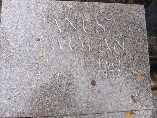 Janusz Zwolan 1950 Słupsk - Grobonet - Wyszukiwarka osób pochowanych
