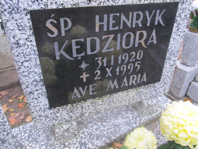 Henryk KĘDZIORA 1920 Słupsk - Grobonet - Wyszukiwarka osób pochowanych