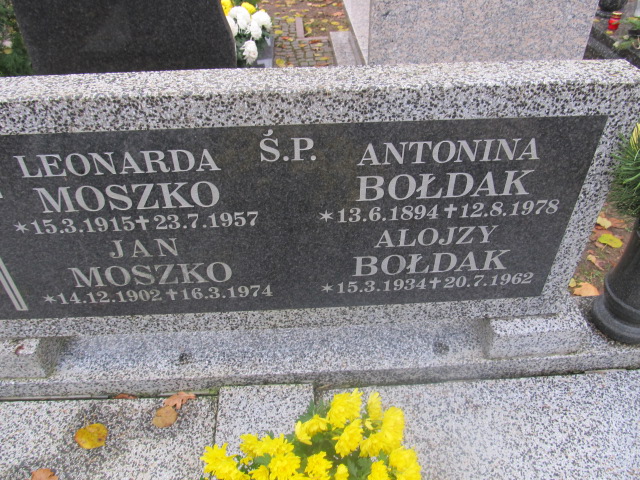 Alojzy BOŁDAK 1934 Słupsk - Grobonet - Wyszukiwarka osób pochowanych