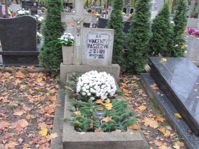 Grób Wincenty Paszczyk
