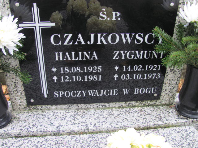 Zygmunt CZAJKOWSKI 1921 Słupsk - Grobonet - Wyszukiwarka osób pochowanych