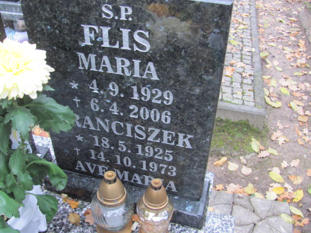 Franciszek FLIS 1925 Słupsk - Grobonet - Wyszukiwarka osób pochowanych