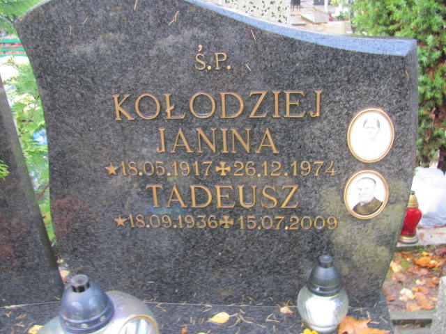 Janina Kołodziej 1917 Słupsk - Grobonet - Wyszukiwarka osób pochowanych