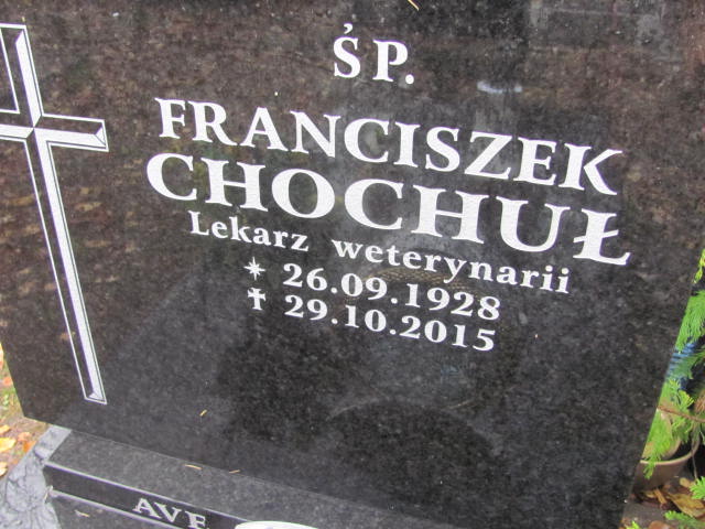 Marianna CHOCHUŁ 1934 Słupsk - Grobonet - Wyszukiwarka osób pochowanych