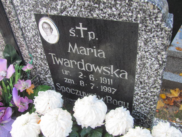 Maria TWARDOWSKA 1911 Słupsk - Grobonet - Wyszukiwarka osób pochowanych