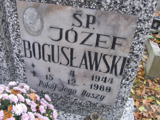 Józef BOGUSŁAWSKI 1944 Słupsk - Grobonet - Wyszukiwarka osób pochowanych