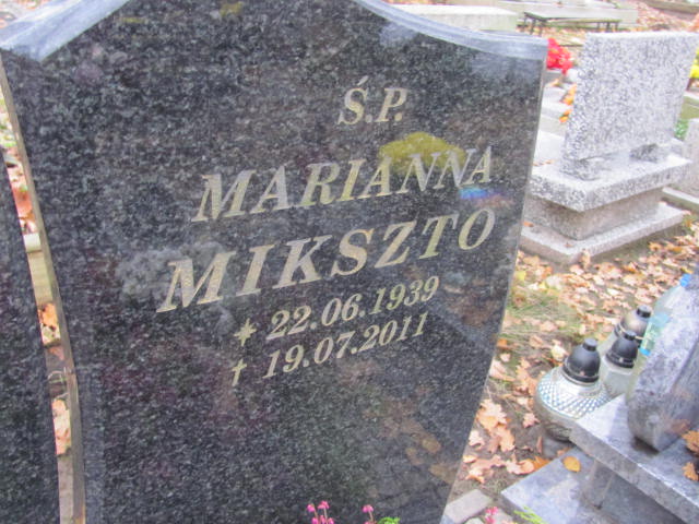 Marian MIKSZTO 1937 Słupsk - Grobonet - Wyszukiwarka osób pochowanych