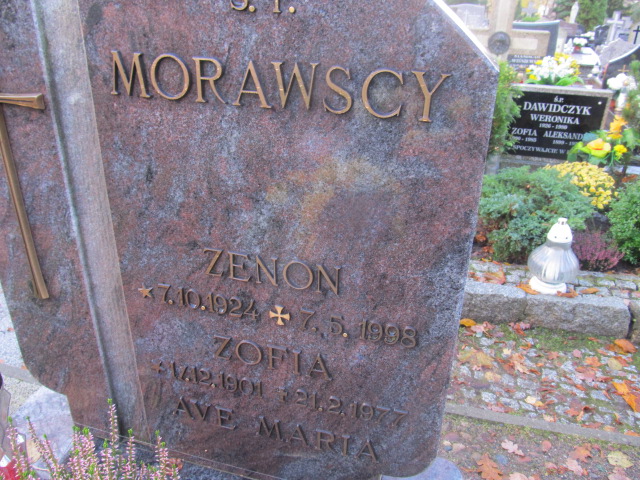 Zofia MORAWSKA 1901 Słupsk - Grobonet - Wyszukiwarka osób pochowanych
