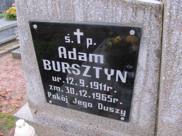 Adam BURSZTYN 1911 Słupsk - Grobonet - Wyszukiwarka osób pochowanych