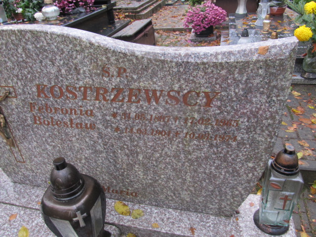 Emilia KOSTRZEWSKA 1933 Słupsk - Grobonet - Wyszukiwarka osób pochowanych