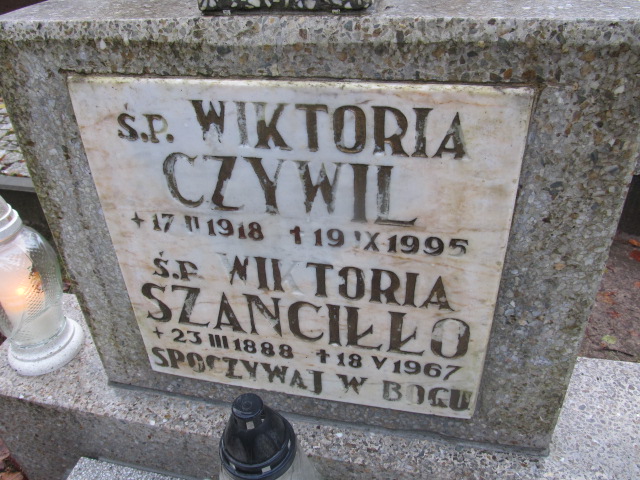 Wiktoria CZYWIL 1918 Słupsk - Grobonet - Wyszukiwarka osób pochowanych