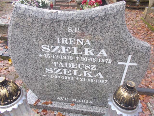 Irena SZELKA 1919 Słupsk - Grobonet - Wyszukiwarka osób pochowanych