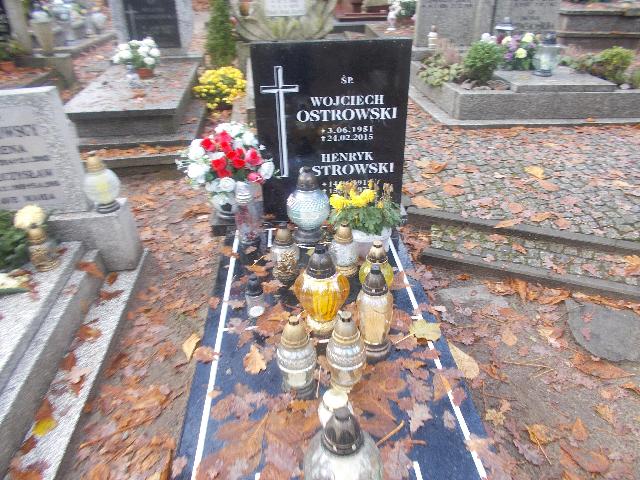 Grób WOJCIECH OSTROWSKI