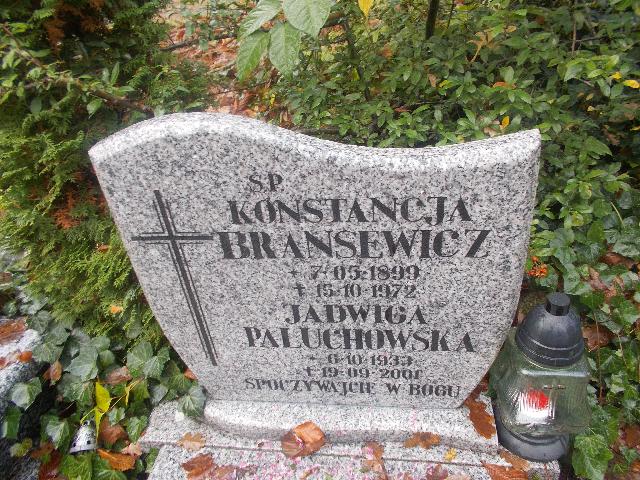 Konstancja BRANSIEWICZ 1899 Słupsk - Grobonet - Wyszukiwarka osób pochowanych