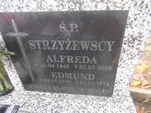 Edmund STRZYŻEWSKI 1942 Słupsk - Grobonet - Wyszukiwarka osób pochowanych