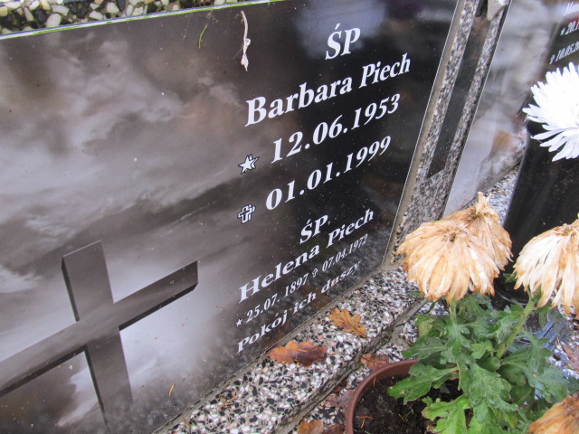 Helena PIECH 1897 Słupsk - Grobonet - Wyszukiwarka osób pochowanych