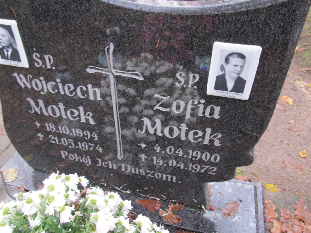 Zofia MOTEK 1900 Słupsk - Grobonet - Wyszukiwarka osób pochowanych