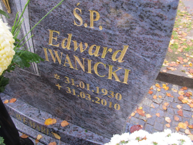 Roman IWANICKI 1954 Słupsk - Grobonet - Wyszukiwarka osób pochowanych
