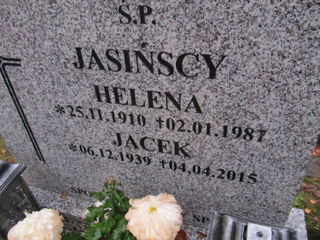 Jacek JASIŃSKI 1939 Słupsk - Grobonet - Wyszukiwarka osób pochowanych