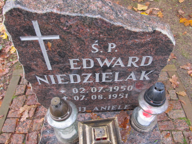 Edward NIEDZIELAK 1950 Słupsk - Grobonet - Wyszukiwarka osób pochowanych