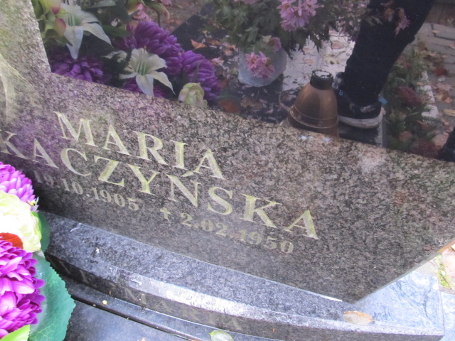 Maria KACZYŃSKA 1905 Słupsk - Grobonet - Wyszukiwarka osób pochowanych