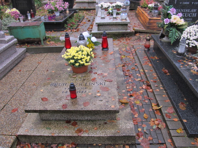 Grób JERZY BRUH DZIELIŃSKI