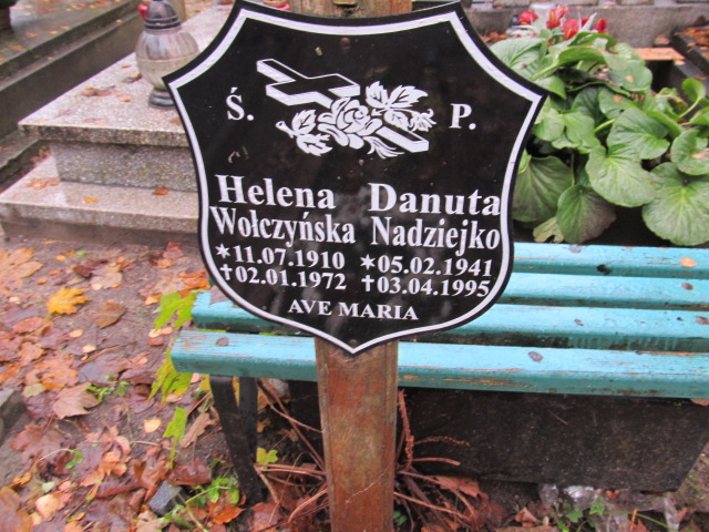 Danuta NADZIEJKO 1941 Słupsk - Grobonet - Wyszukiwarka osób pochowanych