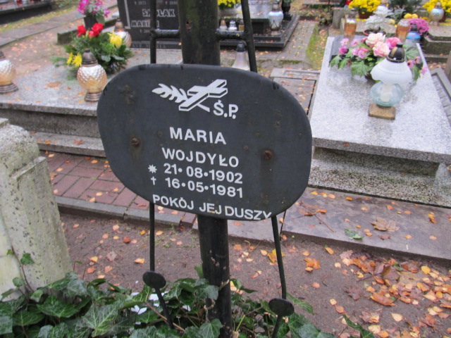 Maria WOJDYŁO 1902 Słupsk - Grobonet - Wyszukiwarka osób pochowanych