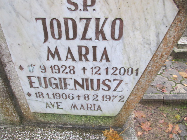 Maria JODZKO 1928 Słupsk - Grobonet - Wyszukiwarka osób pochowanych