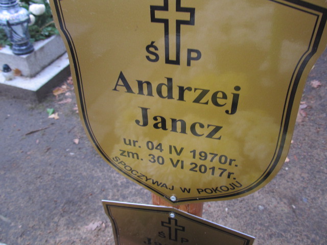 Andrzej JANCZ 1970 Słupsk - Grobonet - Wyszukiwarka osób pochowanych