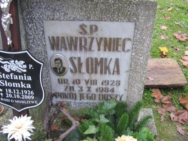 Wawrzyniec SŁOMKA 1928 Słupsk - Grobonet - Wyszukiwarka osób pochowanych